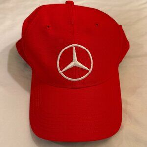 Puma Golf Mercedes racing hat--snapback--red--new and unworn